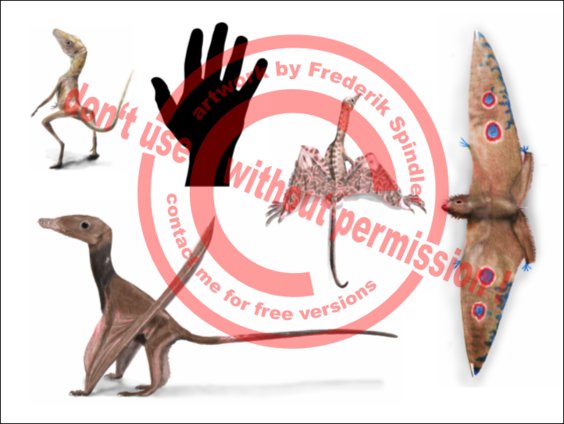 Pterosauria und Verwandte