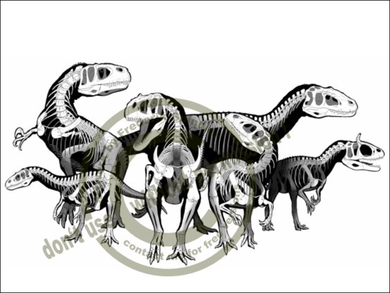 tetanure Dinosaurier